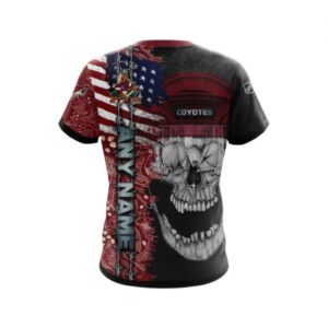 Personalized Arizona Coyotes Skull Concept 3D Shirt Hoodie