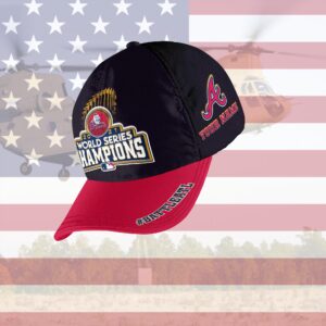 Personalized Atlanta Braves World Series Champions Cap Hat