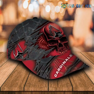 Personalized Ball State Cardinals 3D Skull Cap Hat