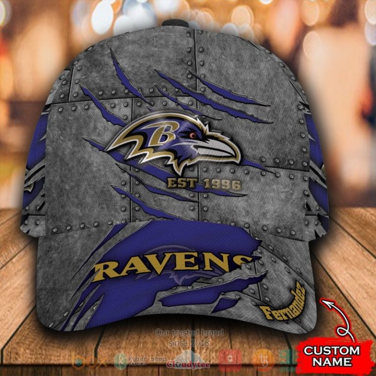 Personalized-Baltimore-Ravens-Nfl-Custom-Name-Cap-1