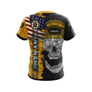 Personalized Boston Bruins Skull Concept 3D Shirt Hoodie