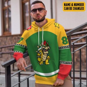 Personalized Bowser Custom 3D Shirt Hoodie