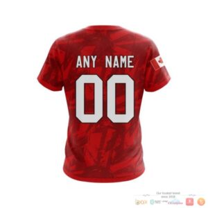 Personalized Calgary Flames With Canada Flag 3D Shirt Hoodie
