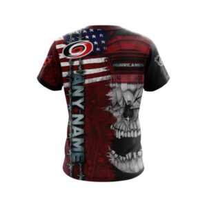 Personalized Carolina Hurricanes Skull Concept 3D Shirt Hoodie