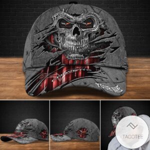 Personalized Chevrolet Corvette Skull For Fans Cap