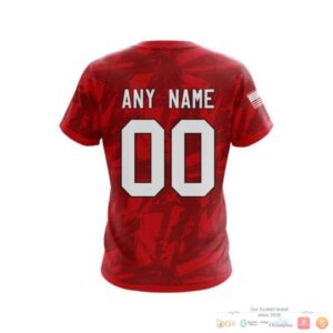 Personalized Chicago Blackhawks With American Flag 3D Shirt Hoodie