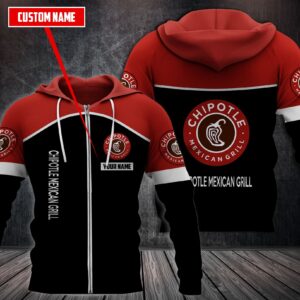 Personalized Chipotle Mexican Grill 3D Fleece Hoodie Hoodie