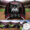 Personalized Cincinnati Bearcats In My Veins Jesus In My Heart Cap Custom Baseball Classic Cap