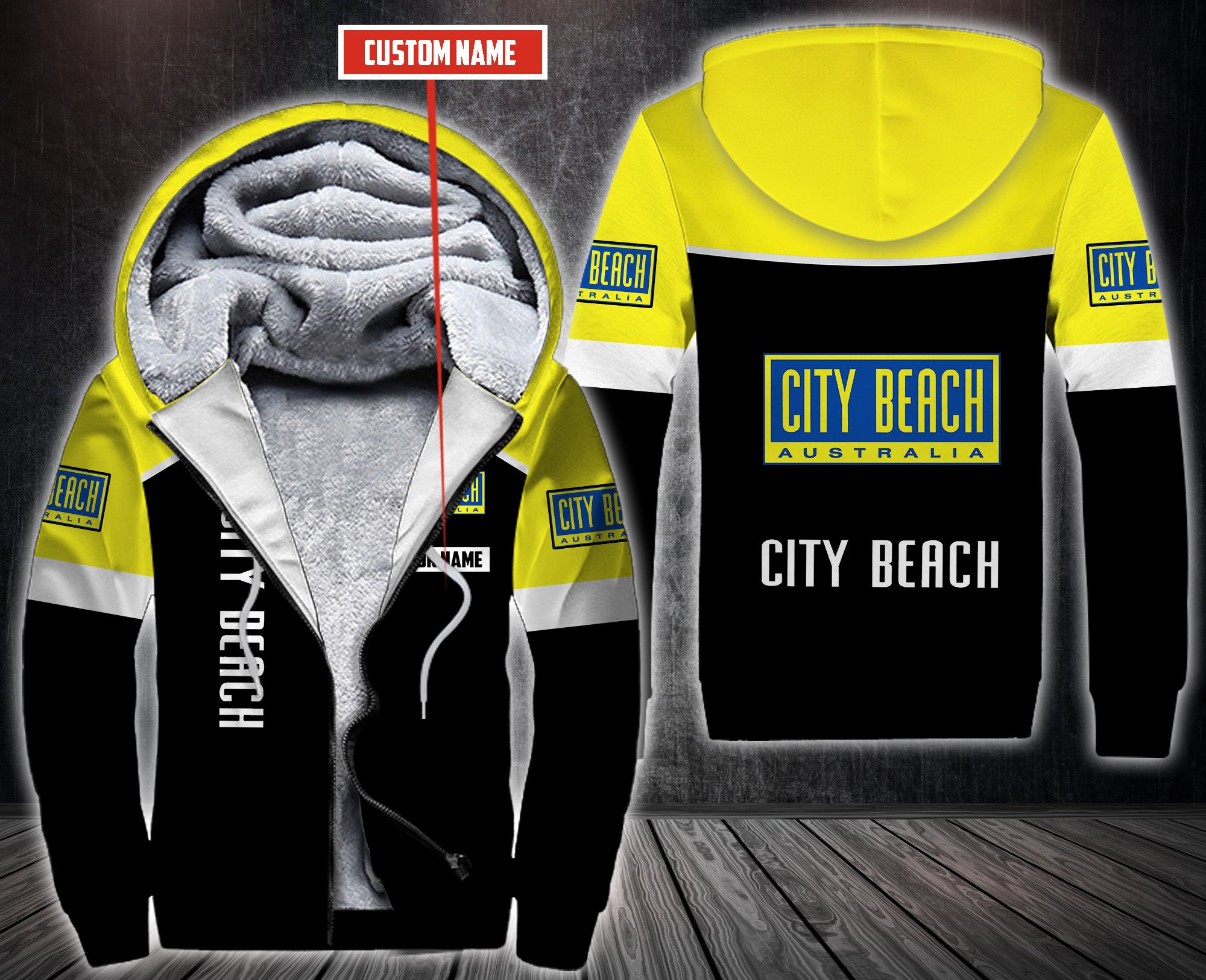 Personalized-City-Beach-Custom-Hoodie-Fleece-Hoodie-1