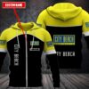 Personalized City Beach Custom Hoodie Fleece Hoodie
