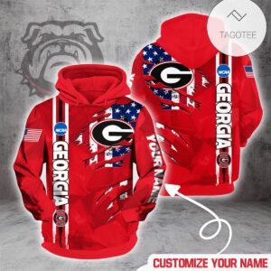 Personalized College Georgia Bulldogs Hoodie