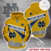 Personalized College Notre Dame Fighting Irish Football Hoodie