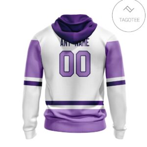 Personalized Columbus Blue Jackets Fight Cancer Hoodie