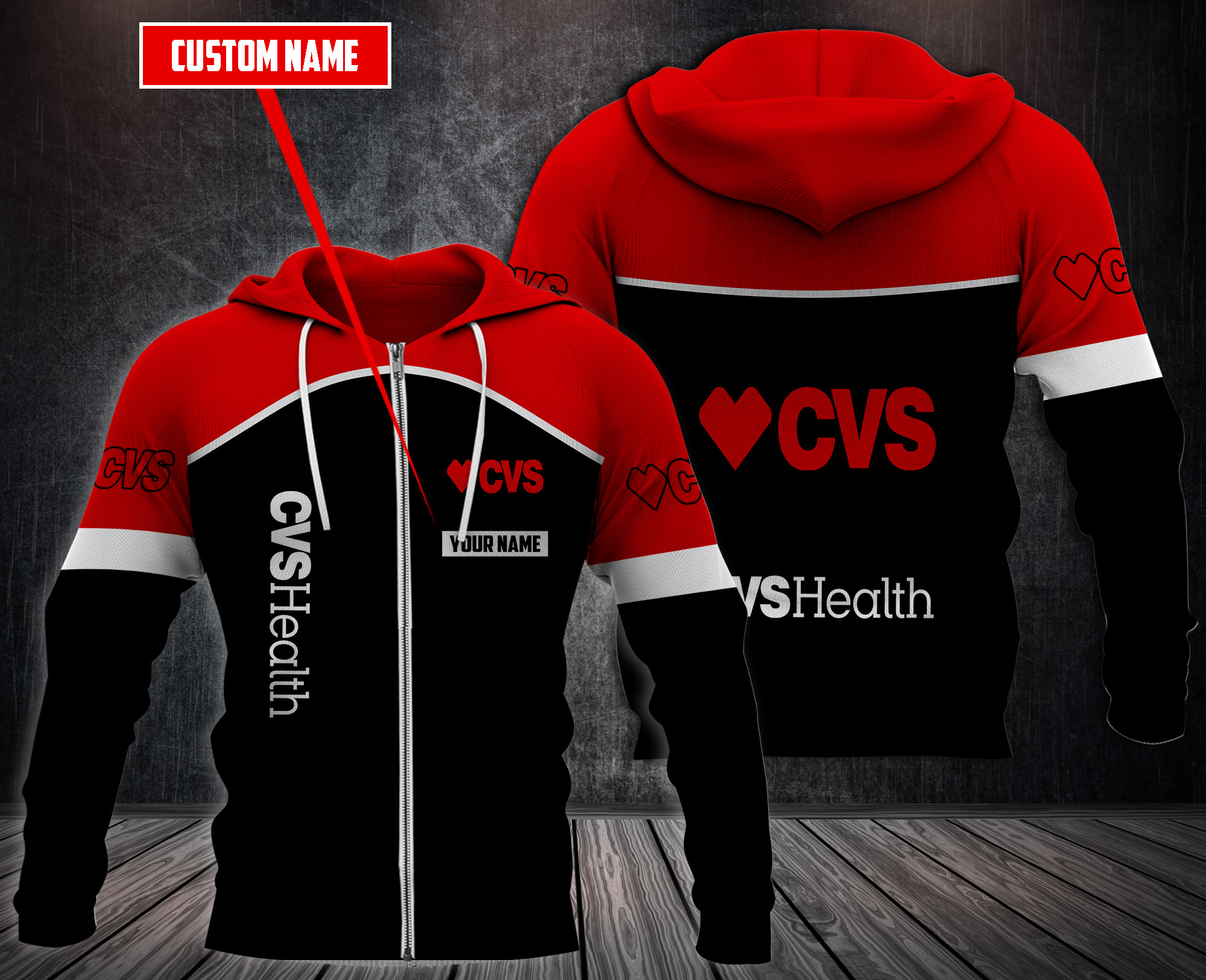 Personalized Cvs Health 3D Fleece Hoodie Hoodie Personalized Cvs Health 3D Fleece Hoodie Hoodie