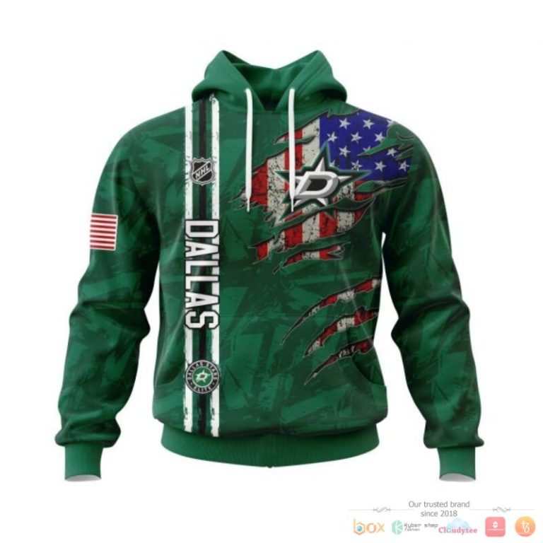 Personalized-Dallas-Stars-With-American-Flag-3D-Shirt-Hoodie-1