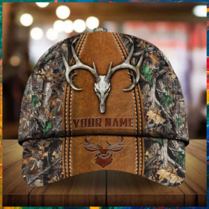 Personalized Deer Hunting Custom Name Cap 1