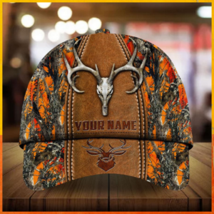 Personalized Deer Hunting Custom Name Cap