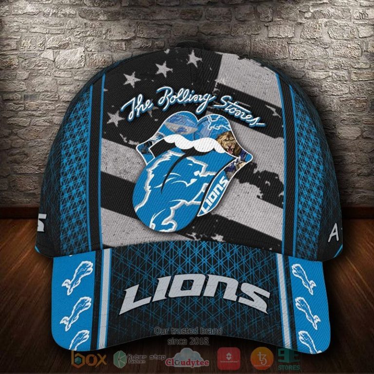 Personalized-Detroit-Lions-The-Rolling-Stones-Nfl-Custom-Name-Cap-1