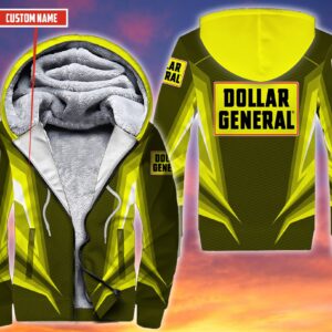 Personalized Dollar General Yellow Custom 3D Fleece Hoodie Hoodie