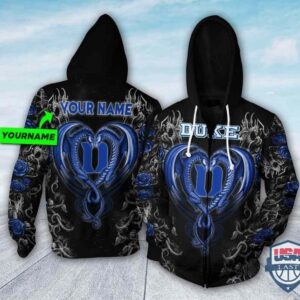 Personalized Duke Blue Devils Dragon Ncaa 3D Hoodie T Shirt