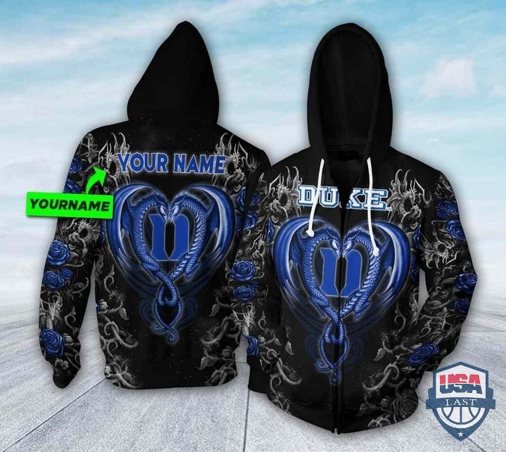 Personalized Duke Blue Devils Dragon Ncaa 3D Hoodie T Shirt Personalized Duke Blue Devils Dragon Ncaa 3D Hoodie T Shirt