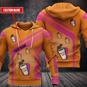 Personalized Dukin Donuts Custom All Over Print 3D Hoodie