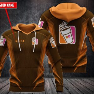 Personalized Dunkin Donuts Custom 3D Fleece Hoodie Hoodie