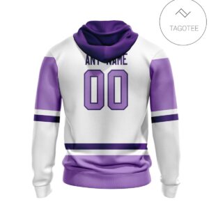 Personalized Edmonton Oilers Fight Cancer Hoodie