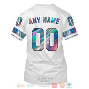 Personalized Edmonton Oilers Nhl Custom White 3D Shirt Hoodie