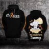 Personalized Elephant Believe In The Cure Multiple Sclerosis Awareness Custom 3D Hoodie %E2%80%93 Limited Edition