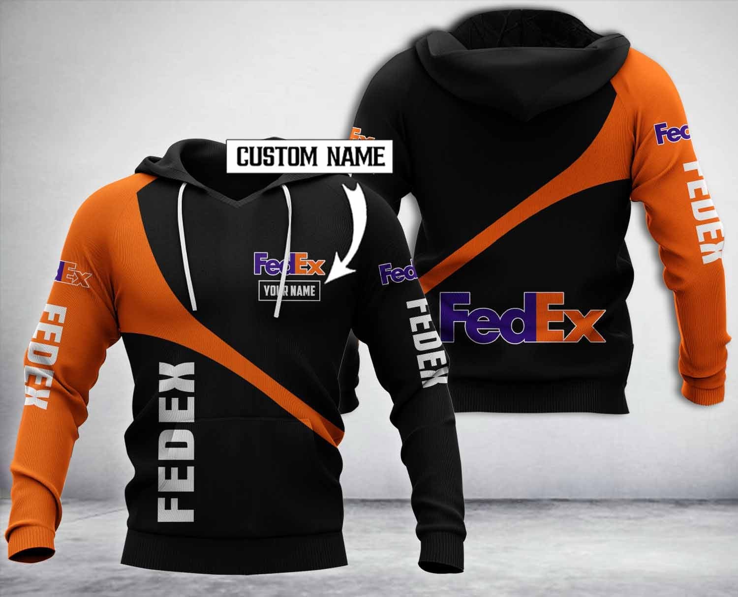 Personalized-Fedex-Black-3D-Hoodie-Zip-Hoodie-1