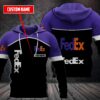 Personalized Fedex Custom 3D Fleece Hoodie Hoodie