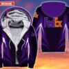 Personalized Fedex Purple Custom 3D Fleece Hoodie Hoodie