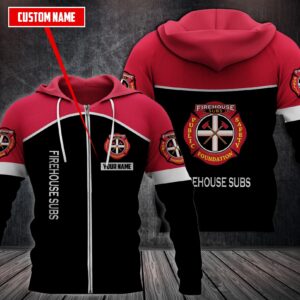 Personalized Firehouse Subs 3D Fleece Hoodie Hoodie