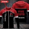 Personalized Five Guys 3D Fleece Hoodie Hoodie