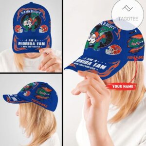 Personalized Florida Gators I Am A Fan Now And Forever Cap