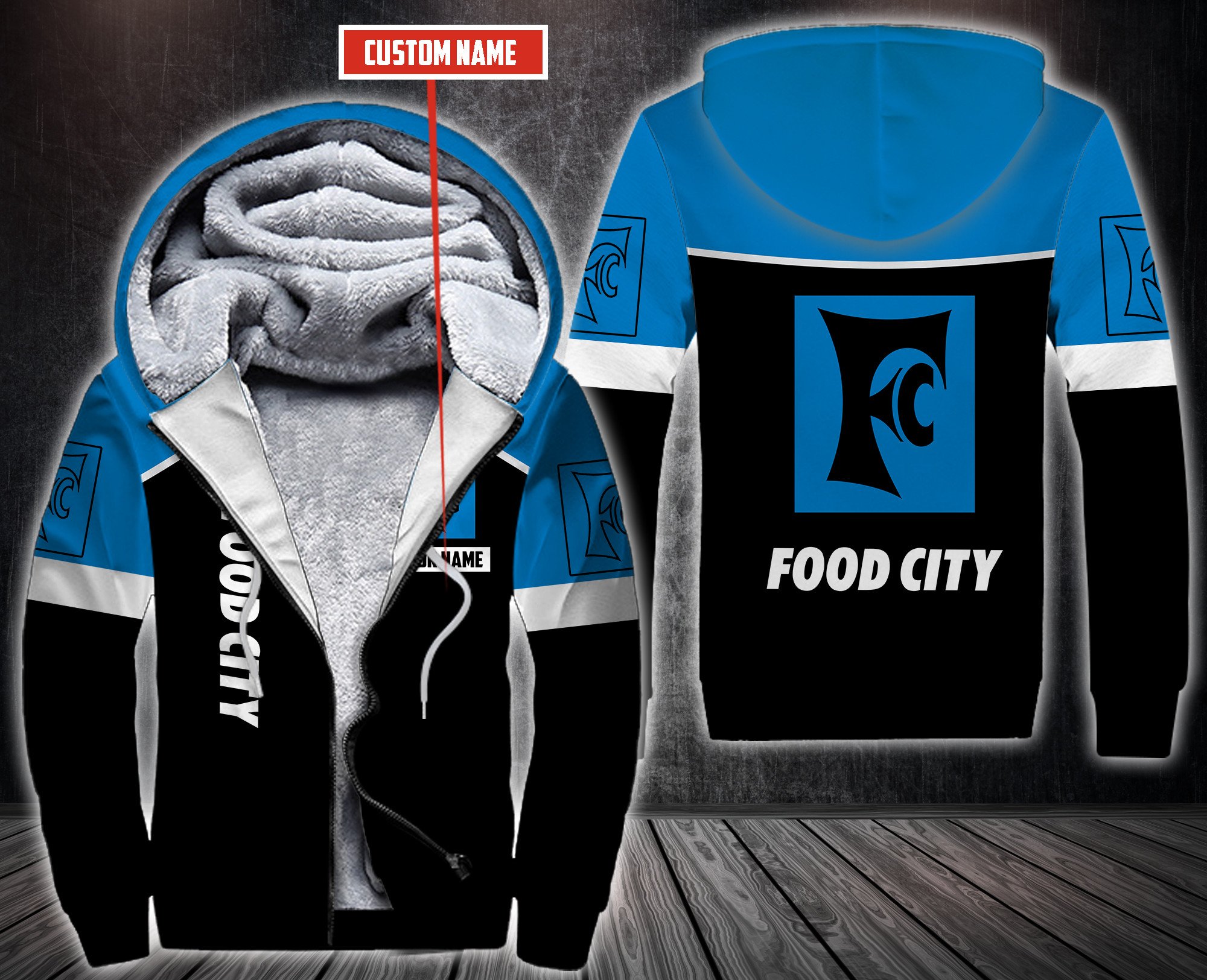Personalized-Food-City-3D-Fleece-Hoodie-Hoodie-1