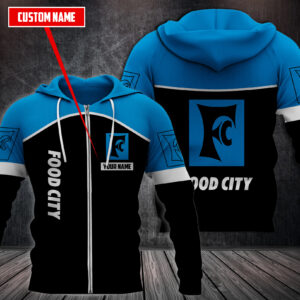 Personalized Food City 3D Fleece Hoodie Hoodie
