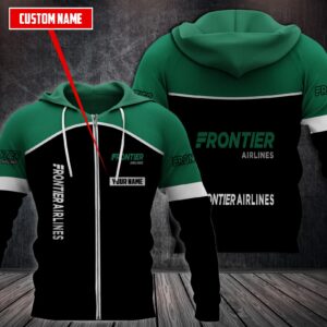Personalized Frontier Airlines 3D Fleece Hoodie Hoodie