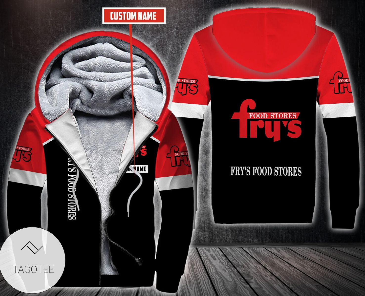 Personalized FryS Food Stores Fleece Hoodie Personalized FryS Food Stores Fleece Hoodie