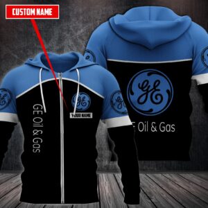 Personalized Ge Oil And Gas Custom Hoodie Fleece Hoodie