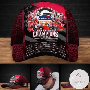 Personalized Georgia Bulldogs Cap Orange Bowl 2021