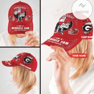 Personalized Georgia Bulldogs I Am A Fan Now And Forever Cap