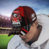 Personalized Georgia Bulldogs In My Veins Jesus In My Heart Custom Cap