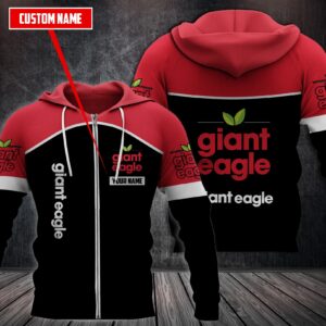 Personalized Giant Eagle Custom 3D Hoodie Fleece Hoodie