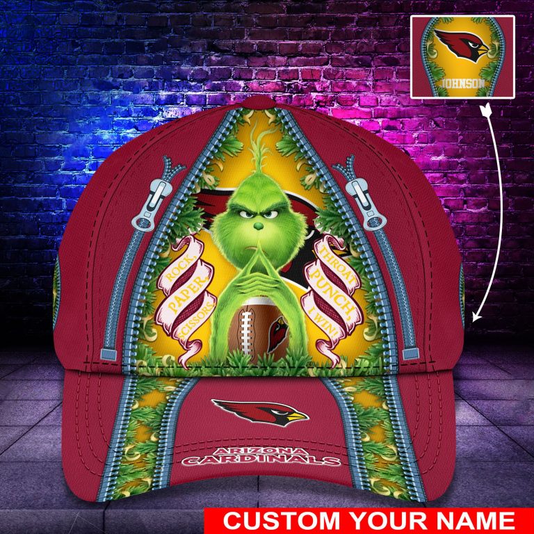 Personalized-Grinch-Arizona-Cardinals-Nfl-Custom-Cap-1