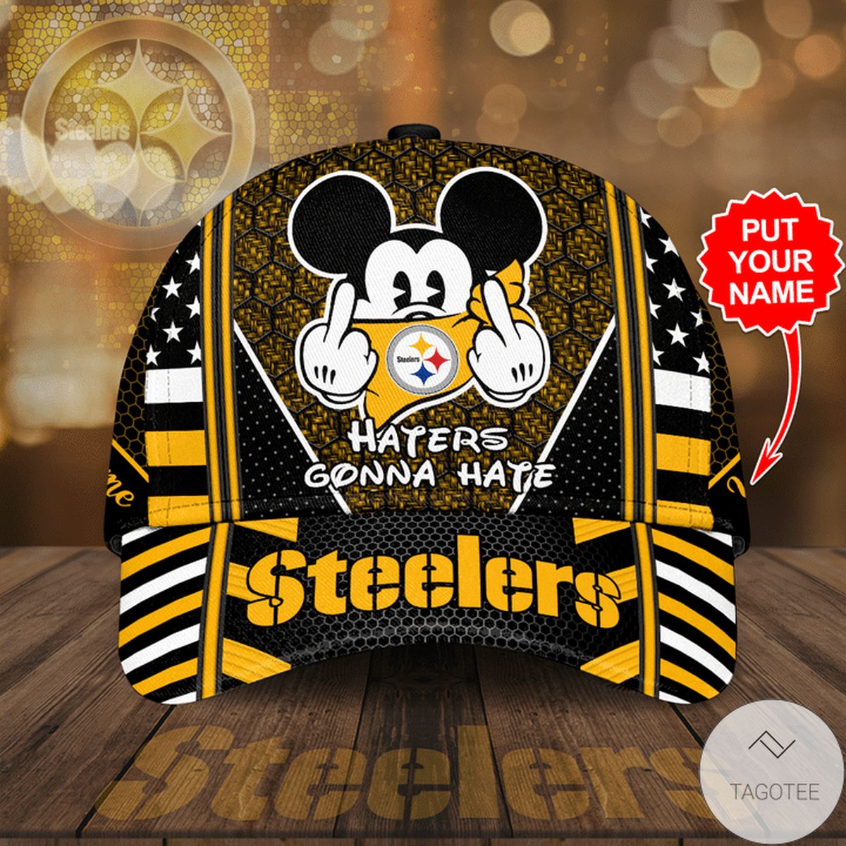 Personalized Haters Gonna Hate Pittsburgh Steelers Cap Personalized Haters Gonna Hate Pittsburgh Steelers Cap