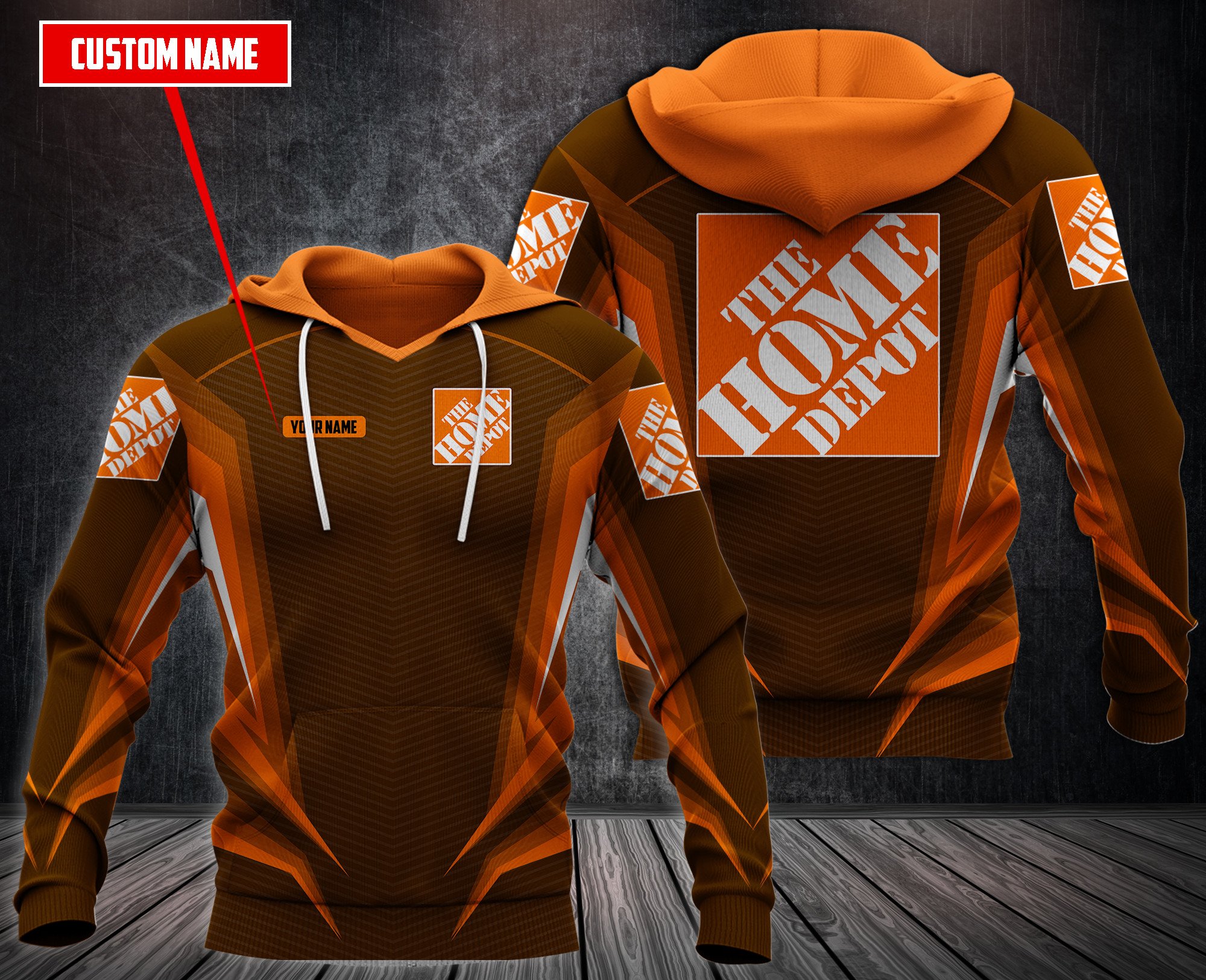 Personalized-Home-Depot-Orange-Custom-3D-Fleece-Hoodie-Hoodie-1