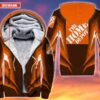 Personalized Home Depot Orange Custom 3D Fleece Hoodie Hoodie