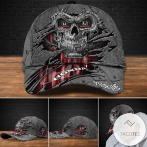 Personalized Honda Skull For Fans Cap